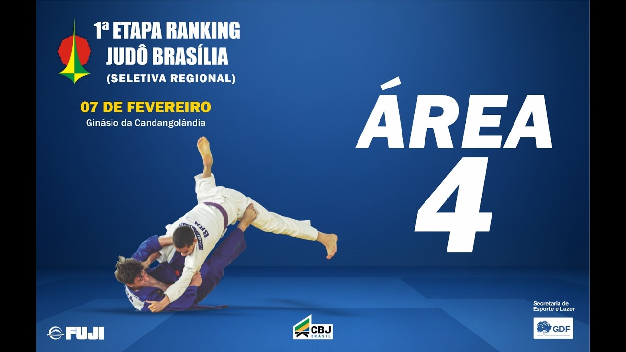 AREA 4 - 1ª ETAPA RANKING JUDÔ BRASÍLIA - SELETIVA REGIONAL 2026 - DISTRITO FEDERAL