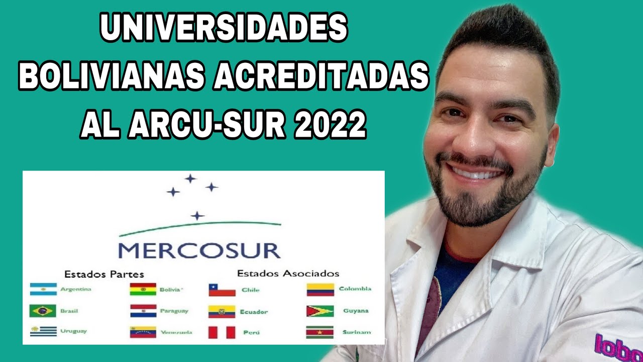 UNIVERSIDADES DE BOLIVIA ACREDITADAS AL MERCOSUR 2022 / CARRERA DE MEDICINA | DR. DAVID CAMPOS