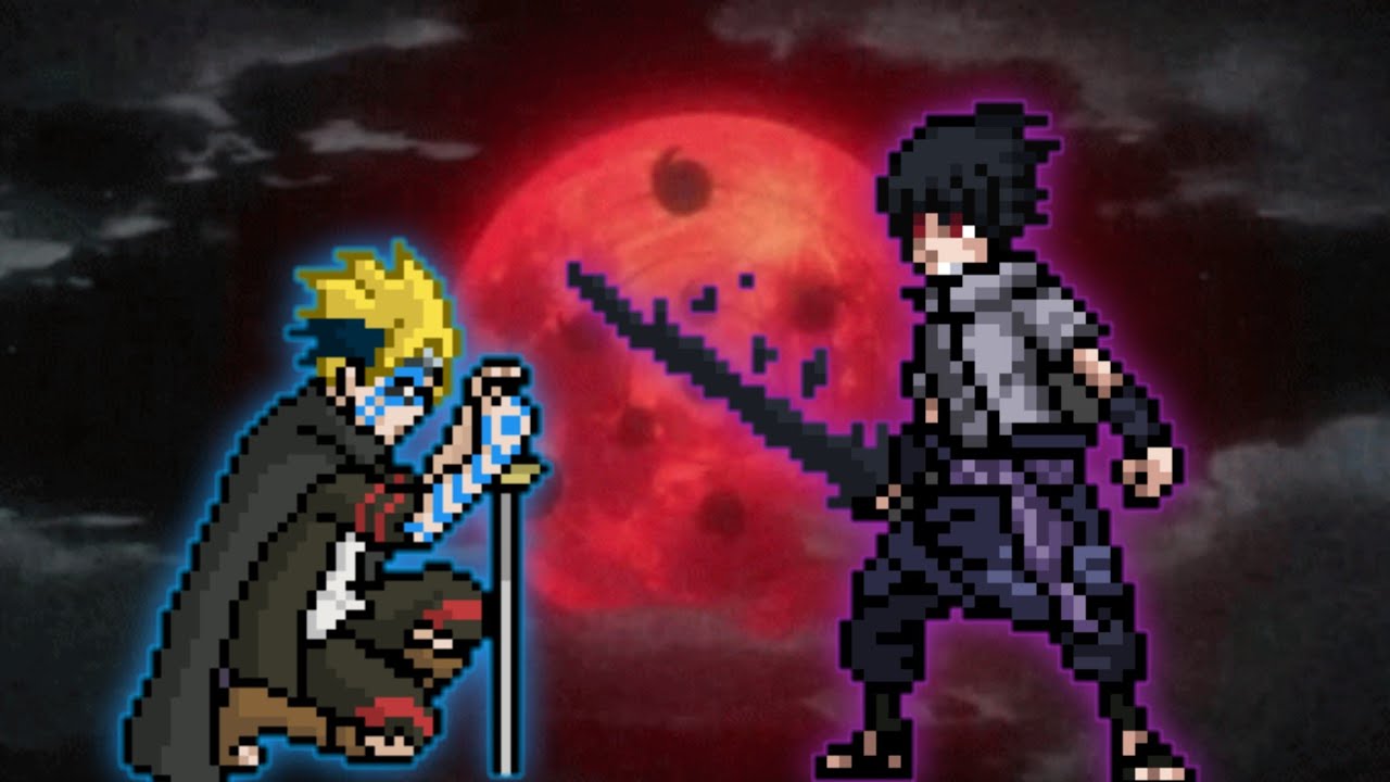 Boruto TBV(New) VS Sasuke Uchiha in Jump Force Mugen