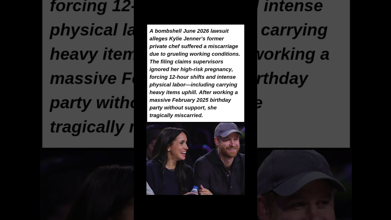Kylie Jenner Facing Bombshell Lawsuit From Former Chef 💔 #celebrity #news #shorts