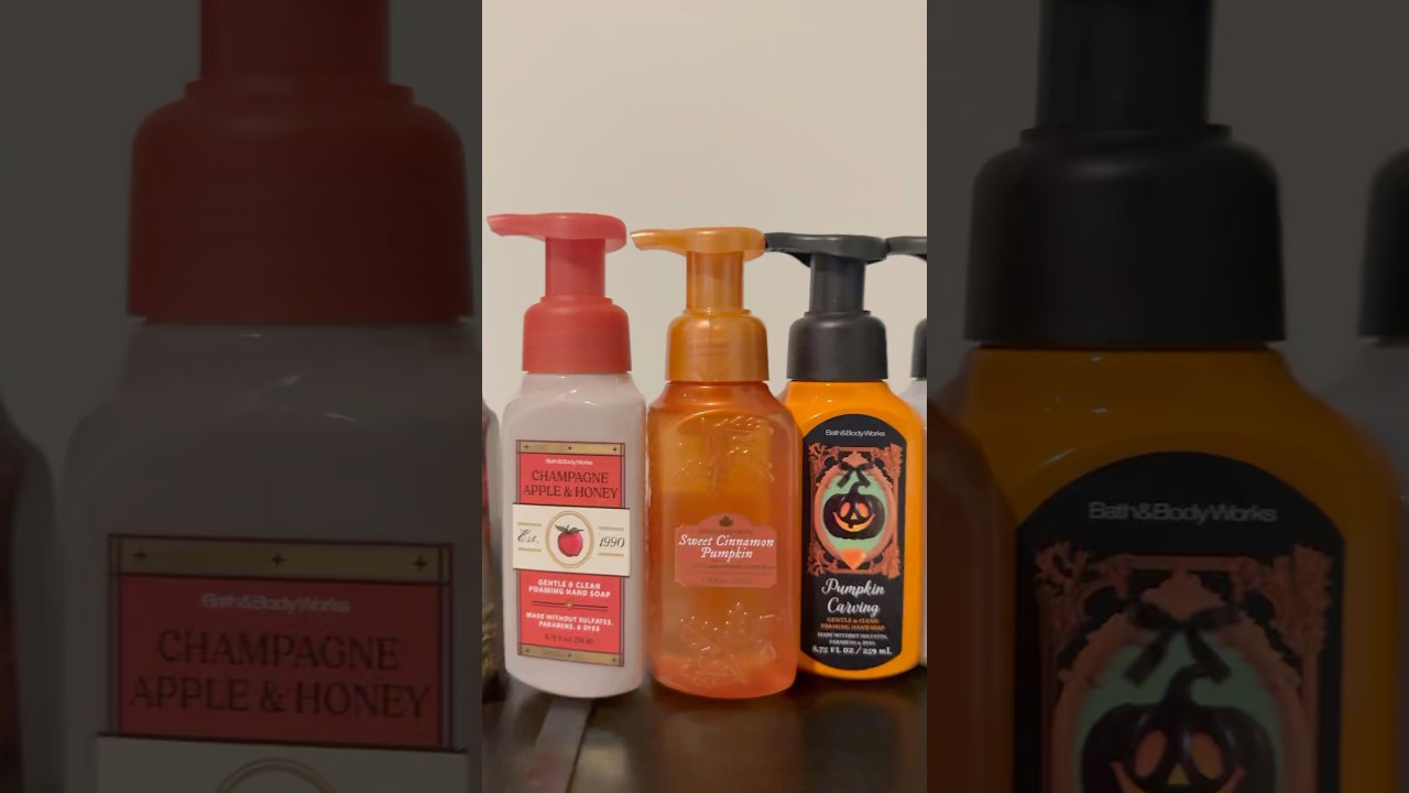 Bath and Body Works Fall and Halloween Hand Soap Sale  #bathandbodyworks
