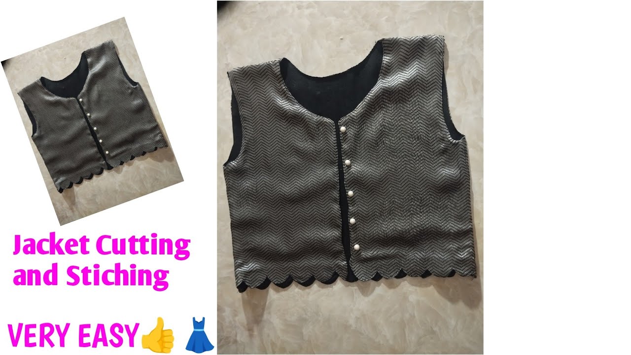 How to Make a Jacket Cutting and Stitching Tutorial in Hindi