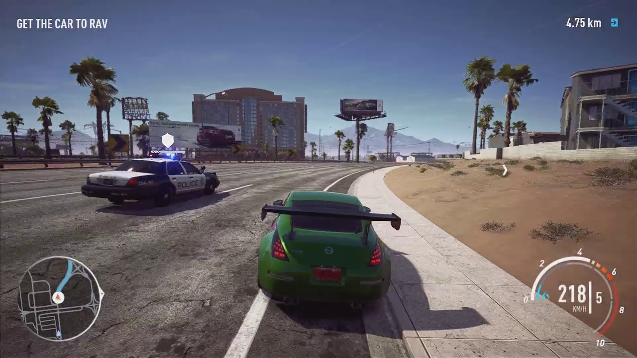 NFS Payback - Rachel's Underground 2 Nissan 350Z Abandoned Car Location and Police Chase