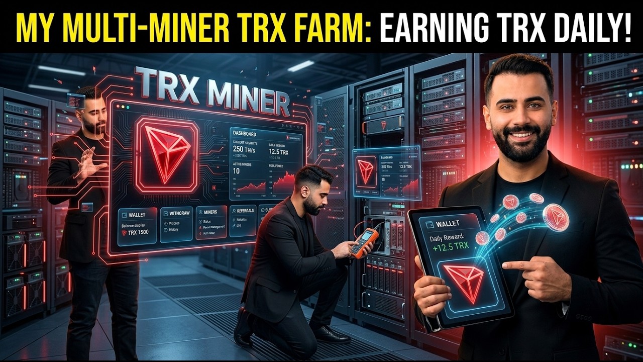 I TURNED TELEGRAM INTO A TRX MINING FARM 😂⛏️💰 | TRX Miner App