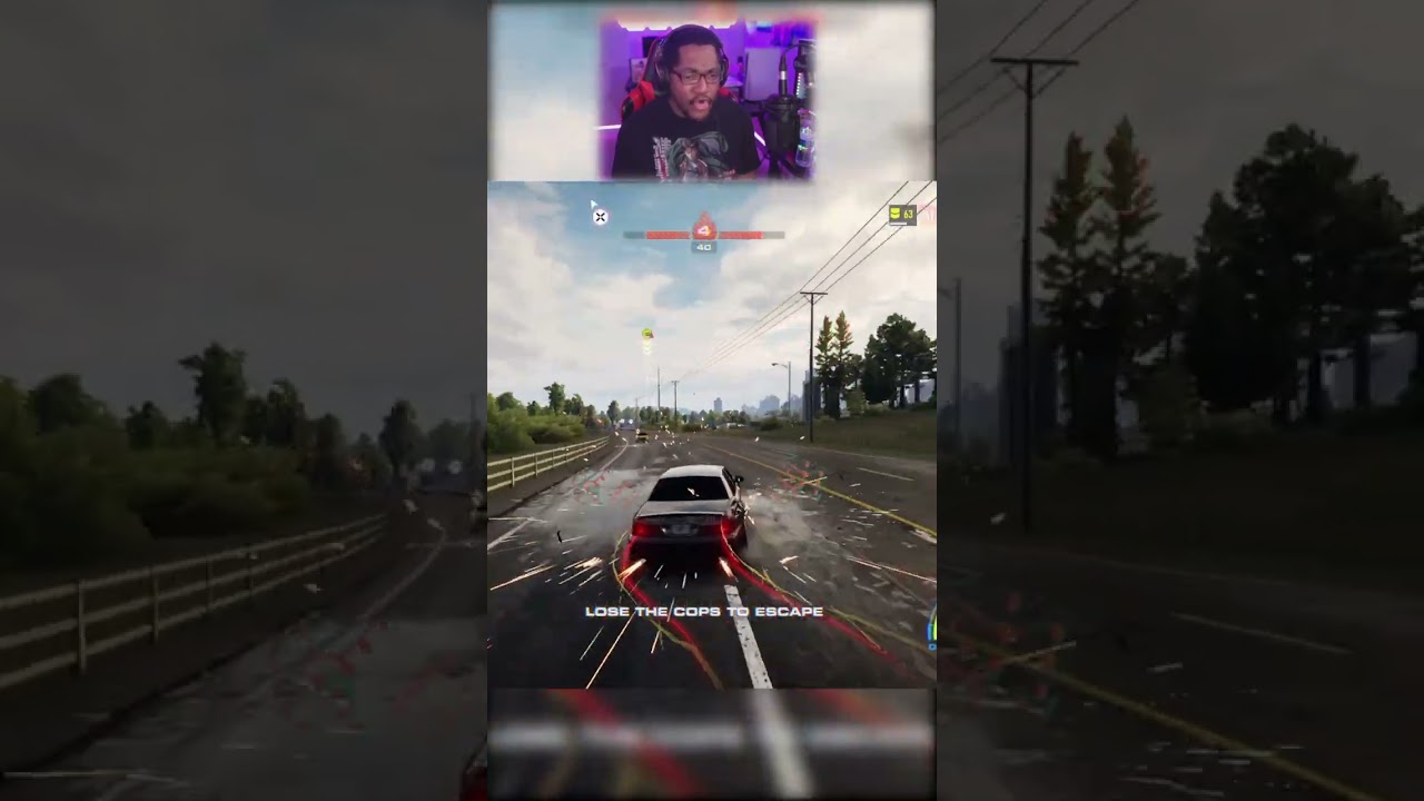 Wrecking Cops in NFS Unbound Lakeshore Online Vol. 2 #shorts