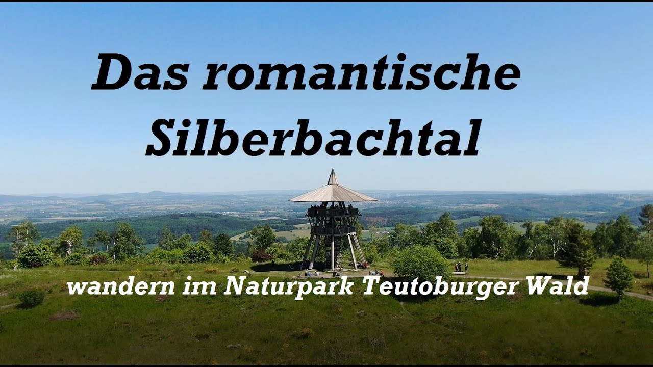 Das romantische Silberbachtal wandern im Naturpark Teutoburger Wald