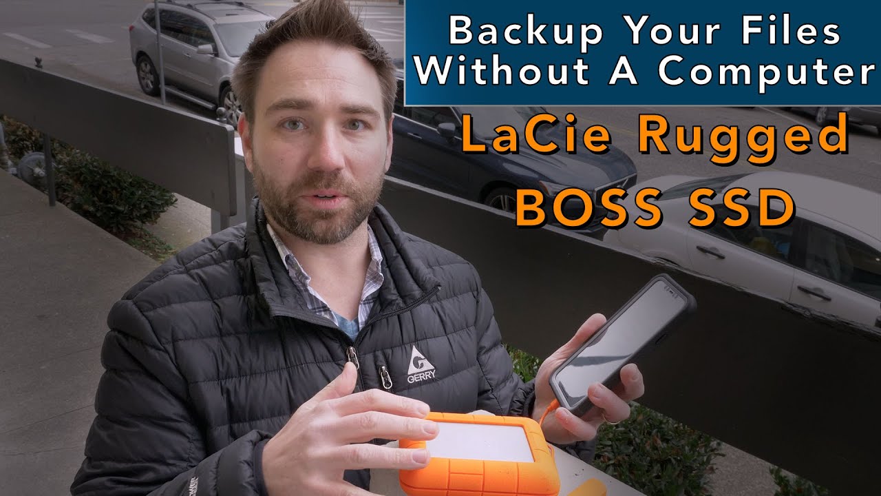 How To Backup and Preview Footage on LaCie Rugged Boss SSD Hard Drive