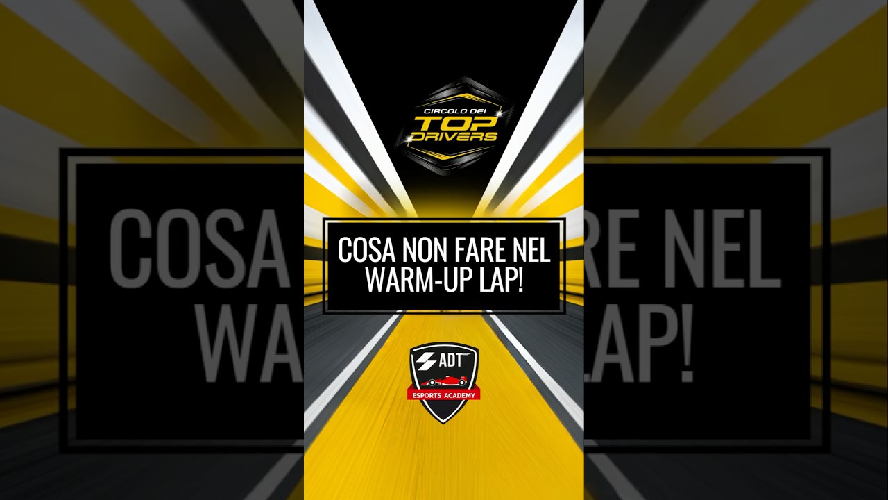F1 25: Cosa Non Fare nel Warm-Up Lap! #f125 #f12025 #formula12025 #racing #simracing