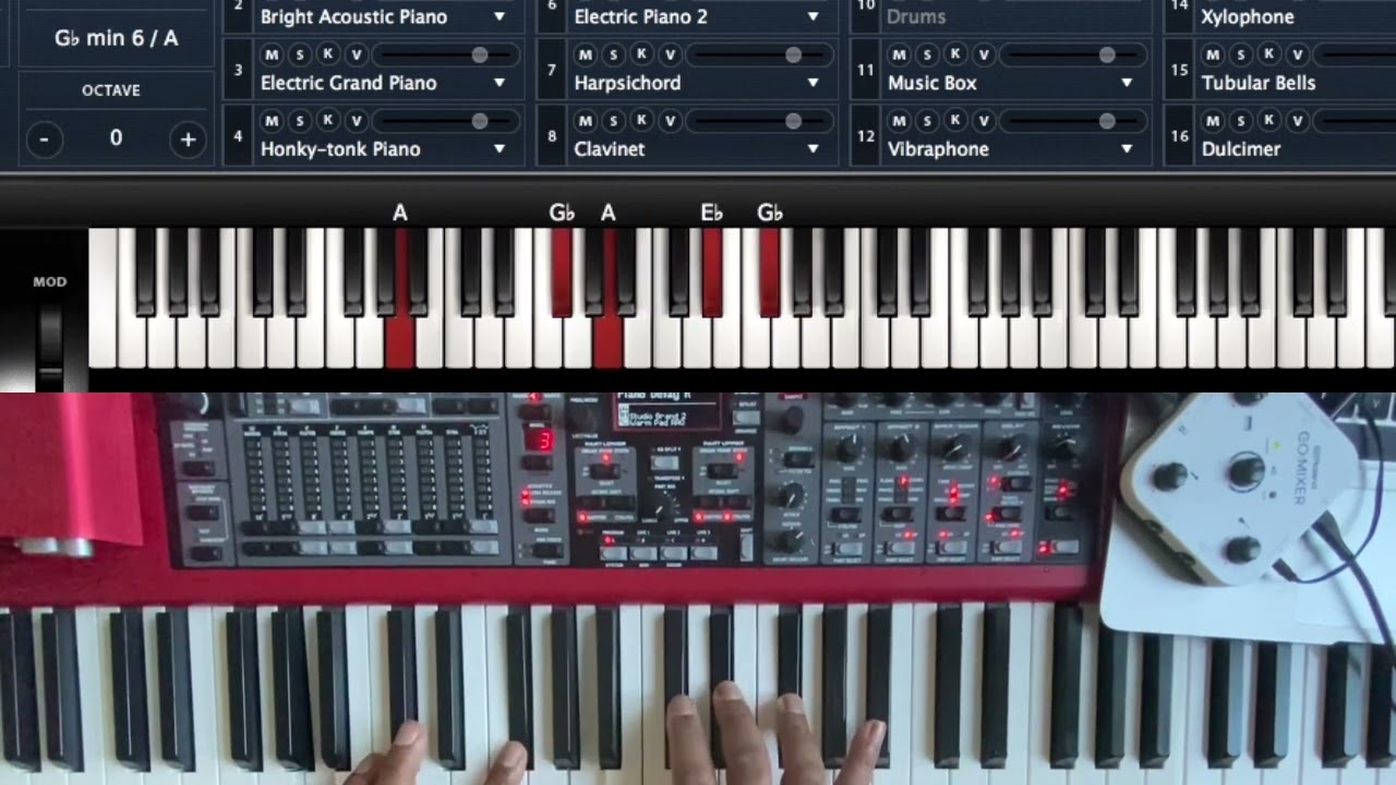 Alpha And Omega - Israel Houghton ( Piano Tutorial-Smooth Chords ) #videoaulateclado