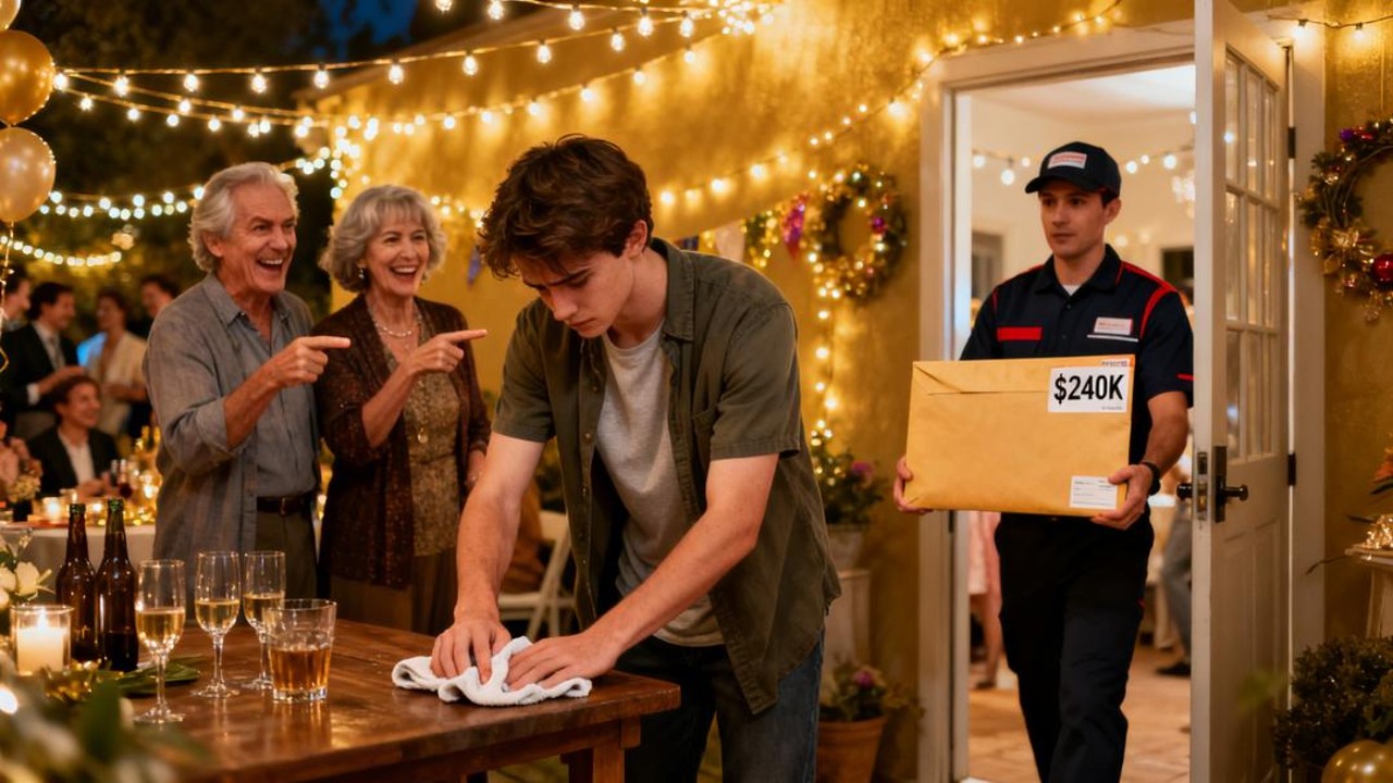 My Parents Mocked Me Jobless And Made Me Their Maid—Until A $240K Contract Arrived Mid Party