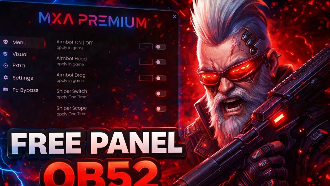 NEW PC PANEL UPDATED OB51💻 PANEL FOR FREE AIMBOT FREE FIRE 🎯 SNIPER AIMBOT | 100% SAFE AND ANTIBAN ✅