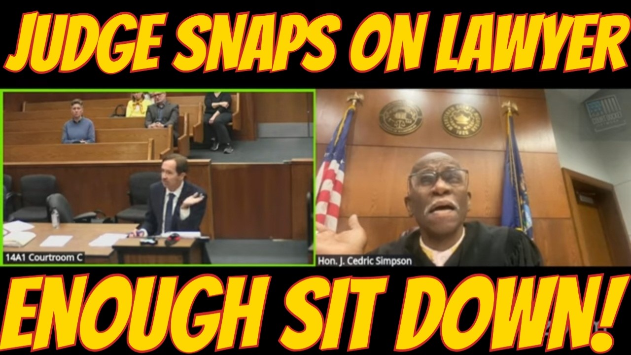 Judge Simpson SNAPS on Defense Attorney in Heated Courtroom SHOWDOWN!