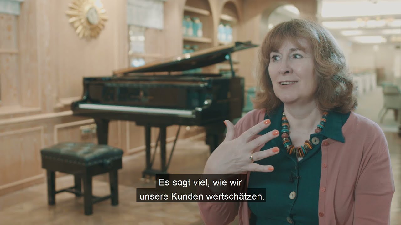 Fortnum & Mason Teesalon - einer der meistgespielten Steinways der Welt (deutsche Untertitel)