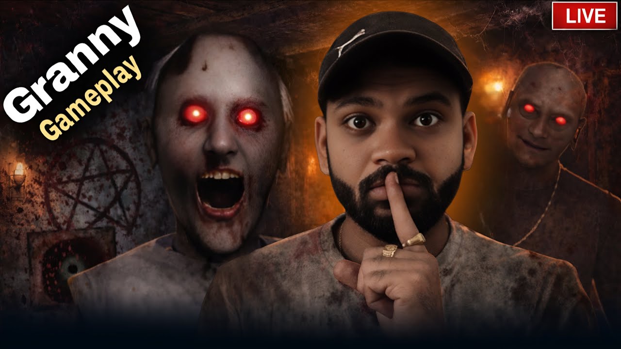 GRANNY CAN'T CATCH ME😉😱 | GRANNY GAMEPLAY | 