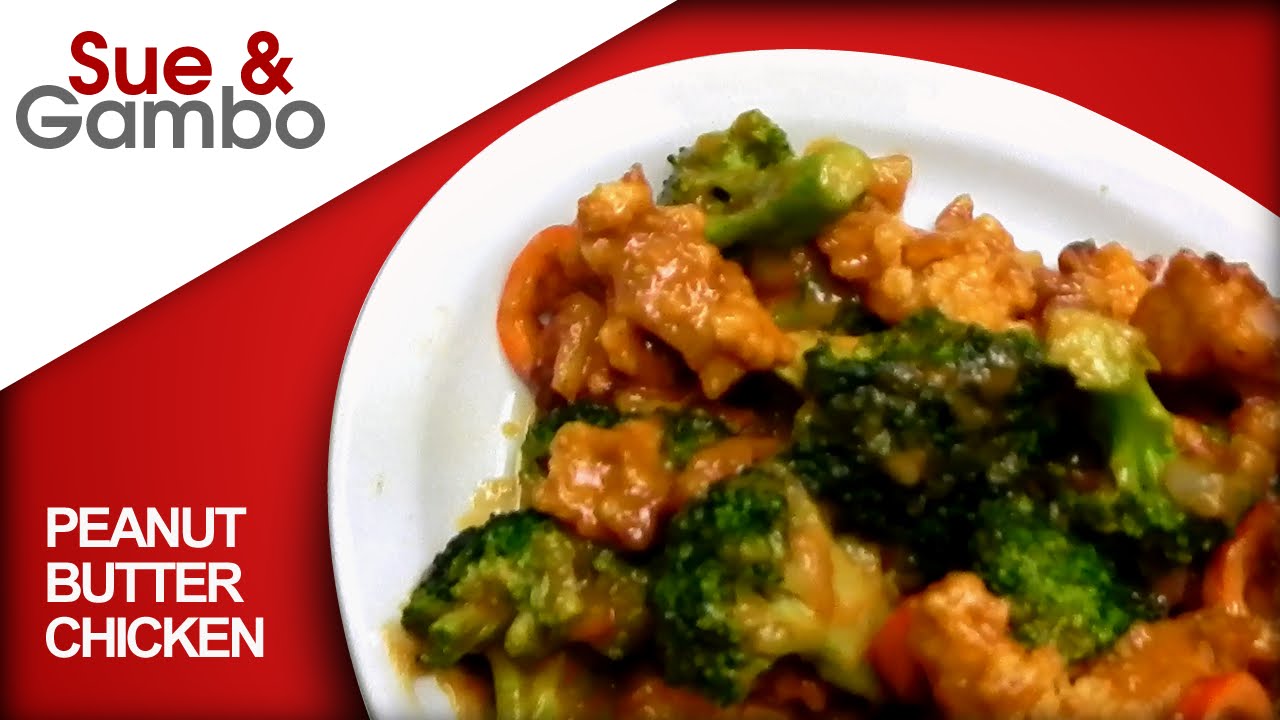 Peanut Butter Chicken Broccoli