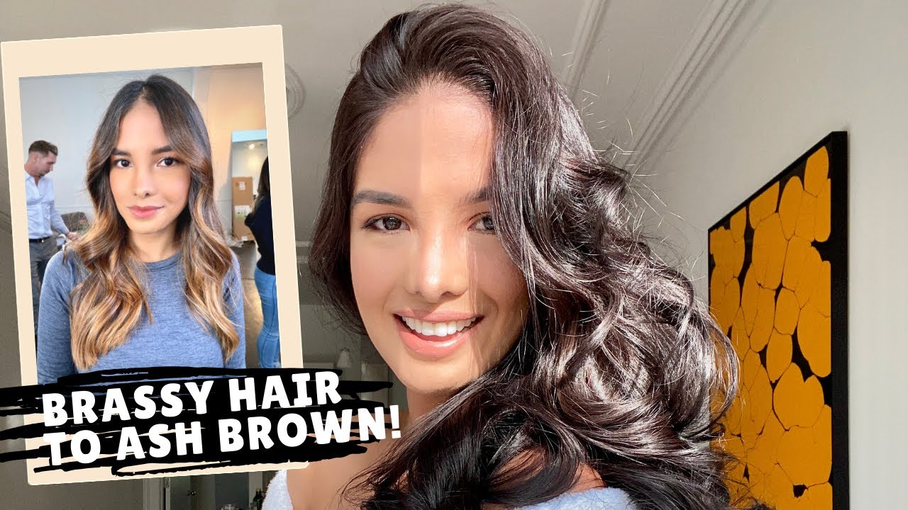 Hair Tutorial - Learn How To Dye Your Hair At Home Ash Brown | Tips I've Learned | Desiree Perez