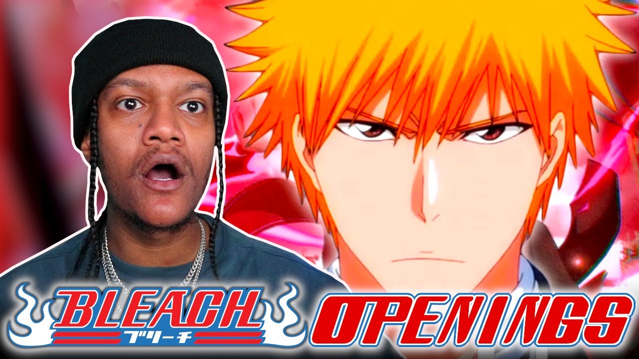 REACTING to ALL BLEACH OPENINGS (1-18) for THE FIRST TIME!!!