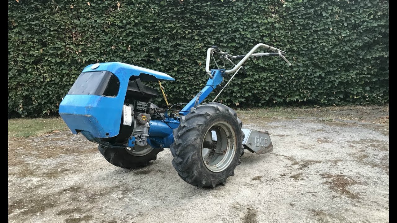 BCS 735 MOTOCULTEUR Walkaround + Startup !!