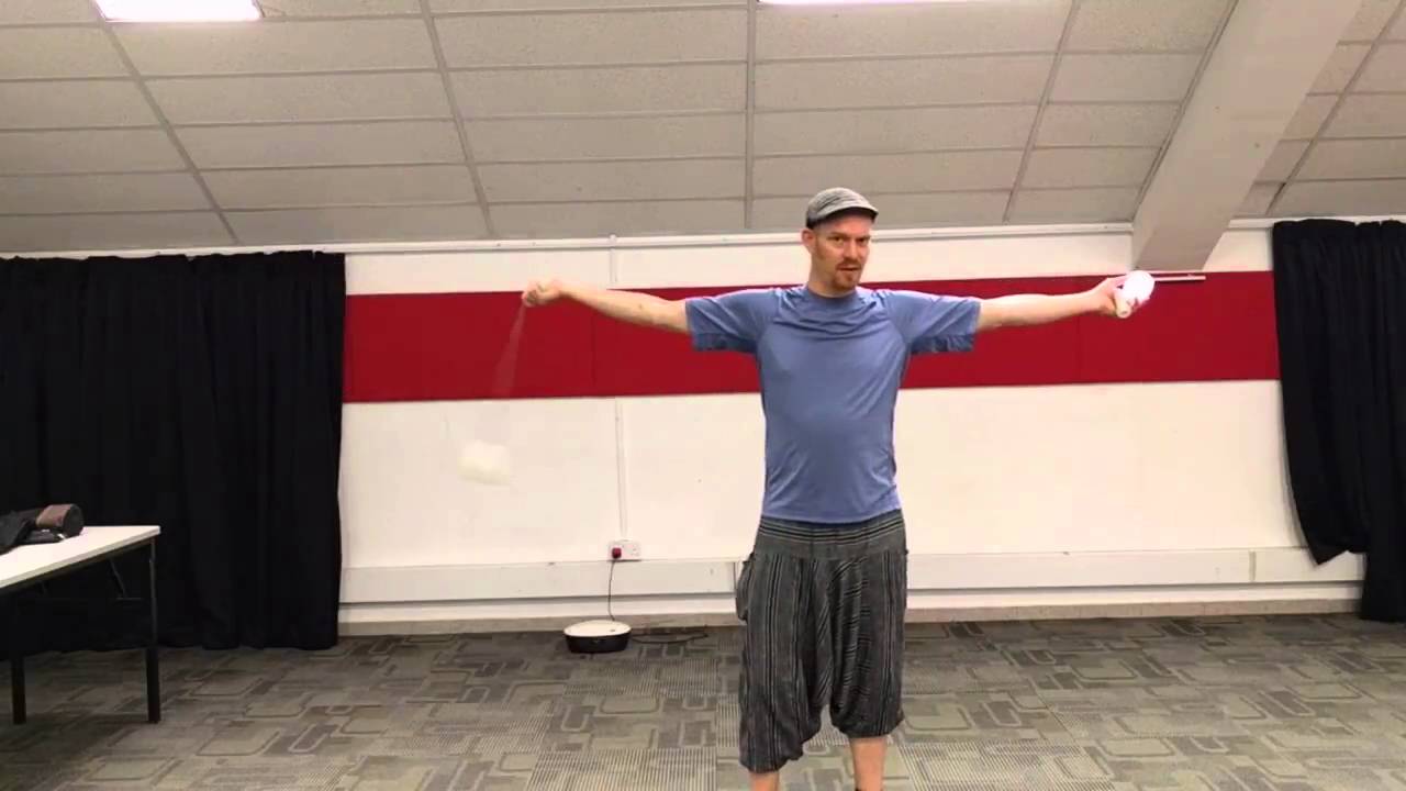 Poitruvian and vertical body tracing - poi workshop in Singapore