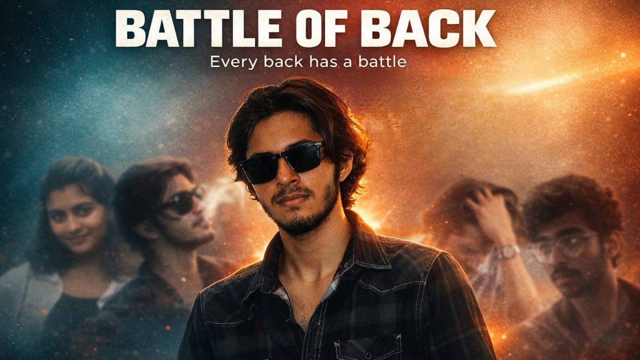 THE BATTLE OF BACK || SHORT FILM || ZERO BUDGET ||
