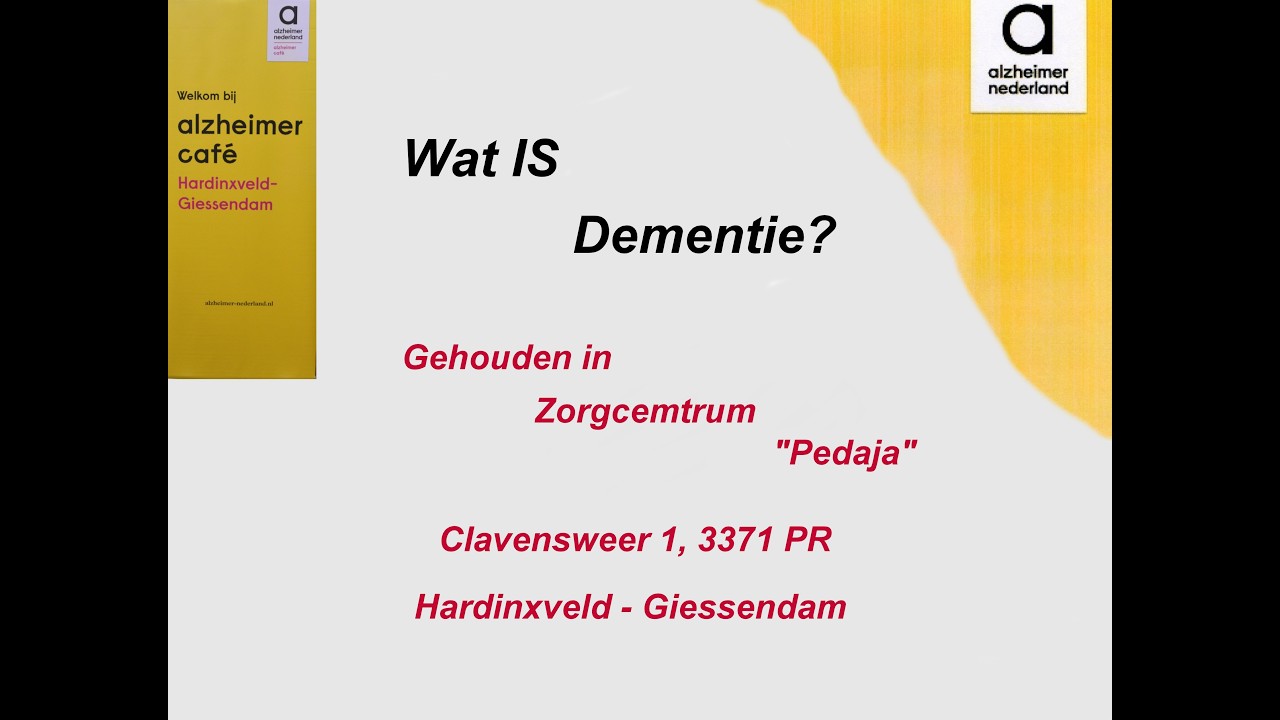 Wat is Dementie 26-02- 2026