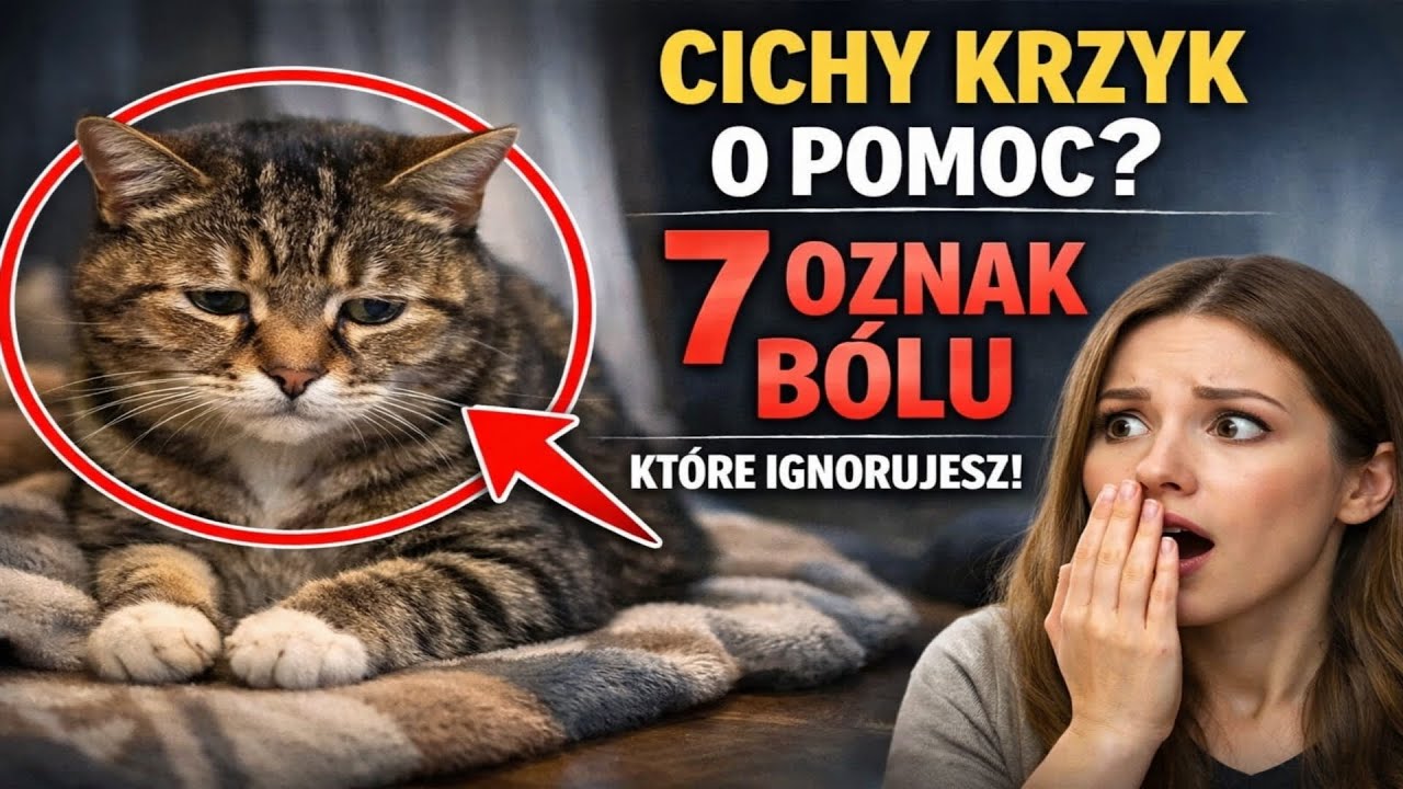 Twój kot CICHUTKO woła o pomoc? 🙀 7 subtelnych oznak BÓLU, które ignorujesz!