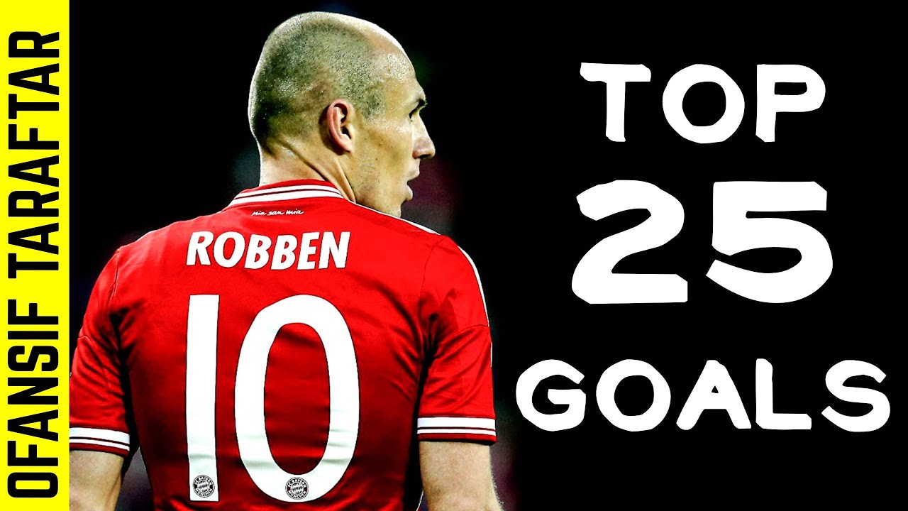 Arjen Robben en iyi goller | Best goals | Top 25
