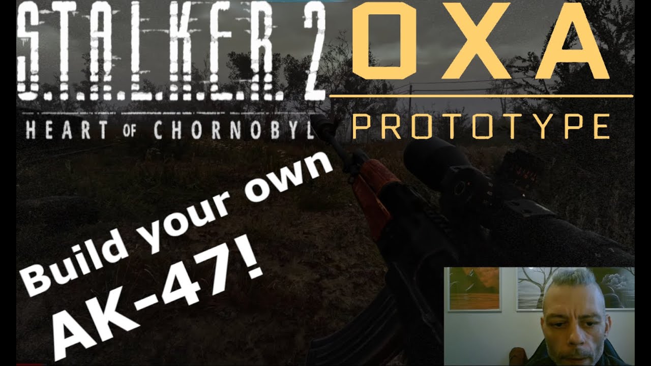 Build your AK47! STALKER 2 1.6 OXA Prototype