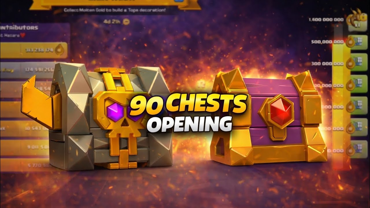 90x Chest Opening 🔥 Legendary Luck or Scam?!