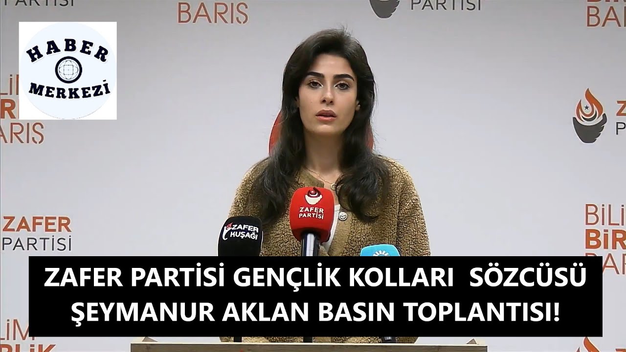 Zafer Partisi Gençlik Kolları Sözcüsü Şeymanur Aklan, Gençlik sorunlarını ve çözümlerini anlatıyor!