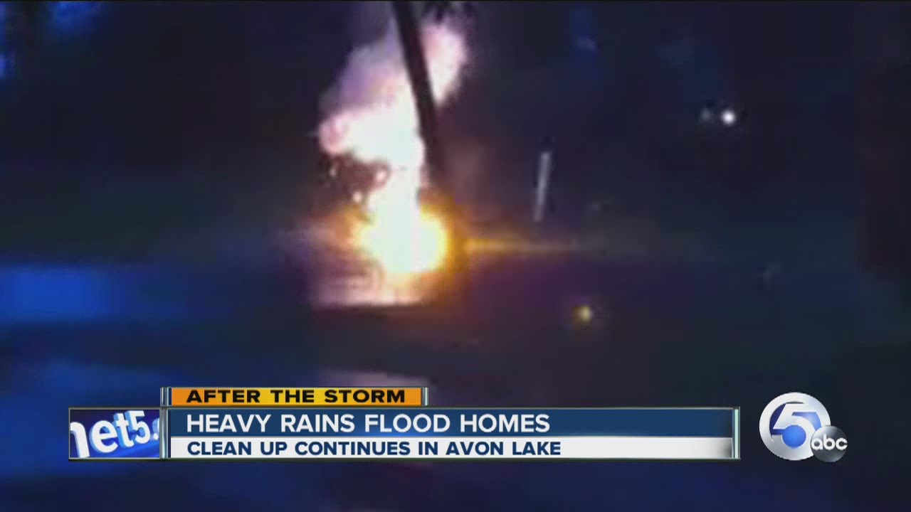 Rainfall leads to flooding in Metro Cleveland