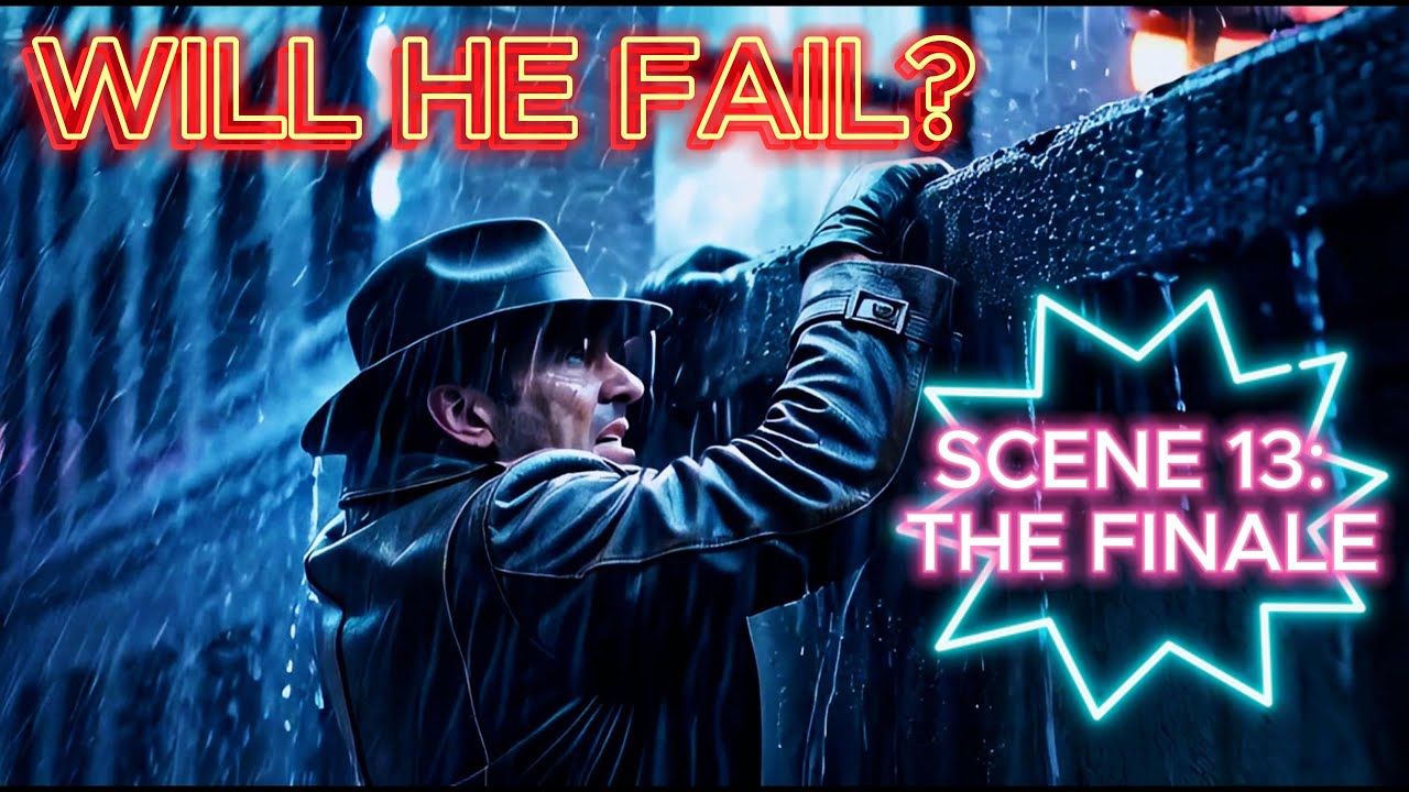 SCENE 13: THE FINALE. Will He Fall? | AI Short Film (Grok + Nano Banana)