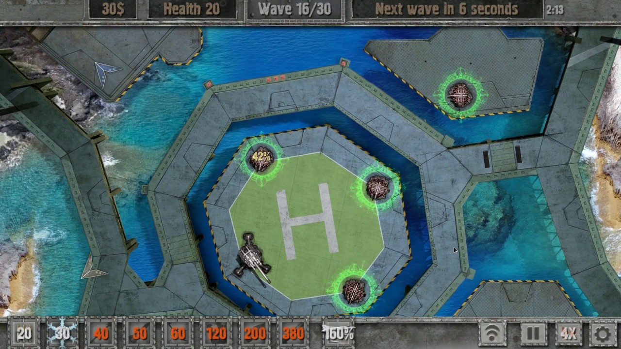 Defense Zone 2 - Mission #5 Hard Difficulty Playthrough
