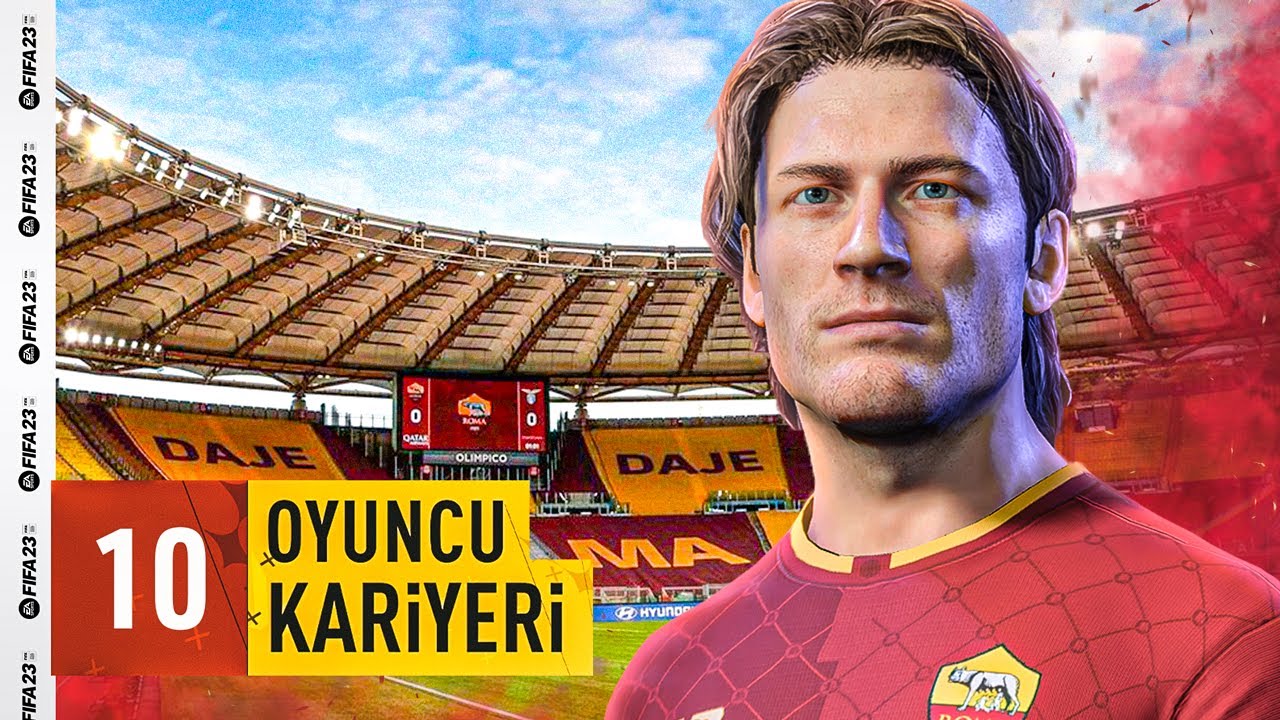 AS ROMA'YA GOLLE GERİ DÖNDÜK! - FIFA 23 Orta Saha Kariyeri #10