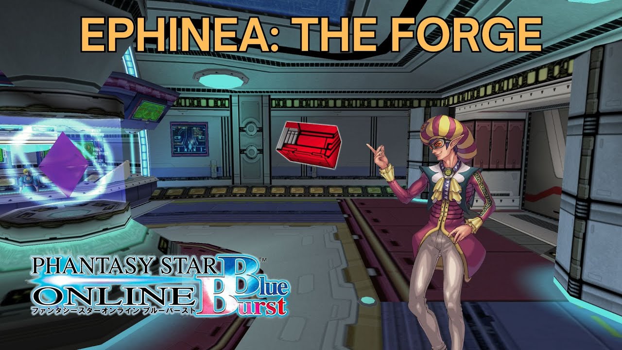 [PSO: Blue Burst] Zadania Ephinei &ndash; Kuźnia
