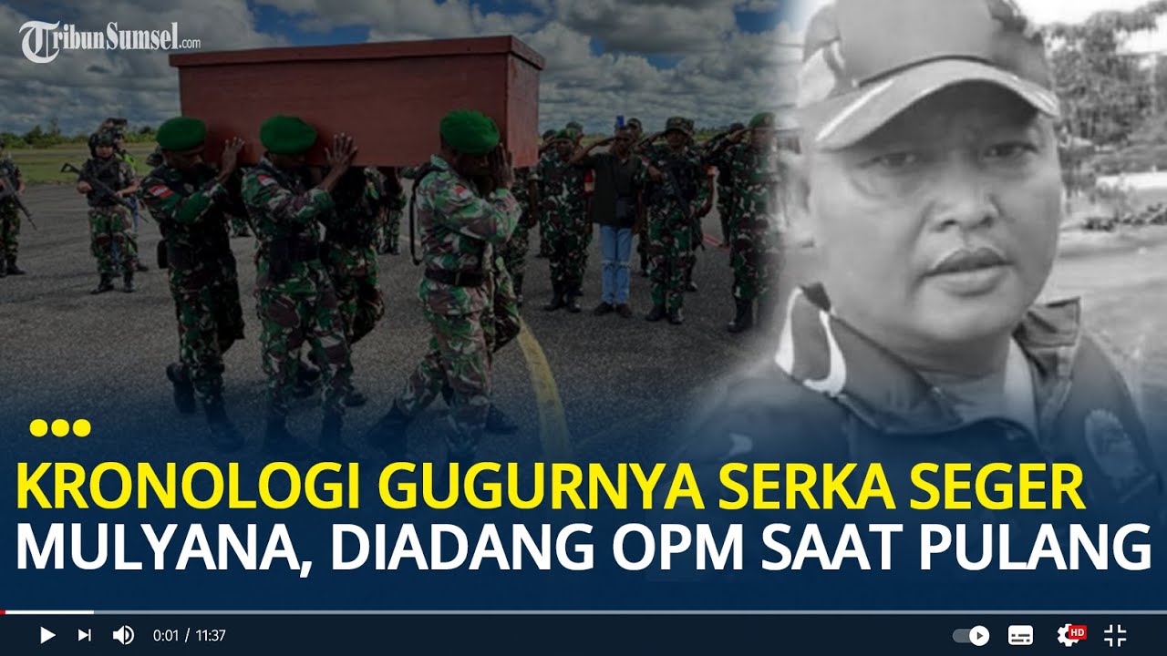 Kronologi Gugurnya Serka Seger Mulyana di Yahukimo, Diadang OPM Saat Pulang dari RSUD Dekai