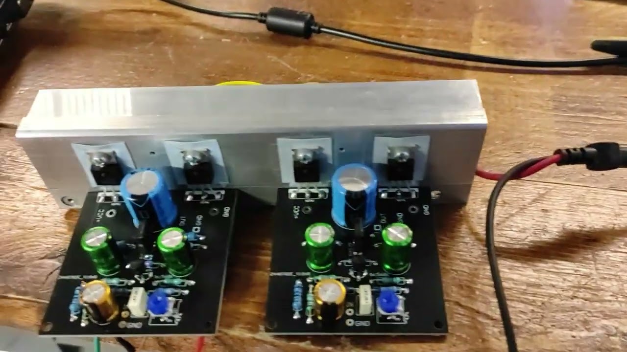 JLH amplifier  - max power output test