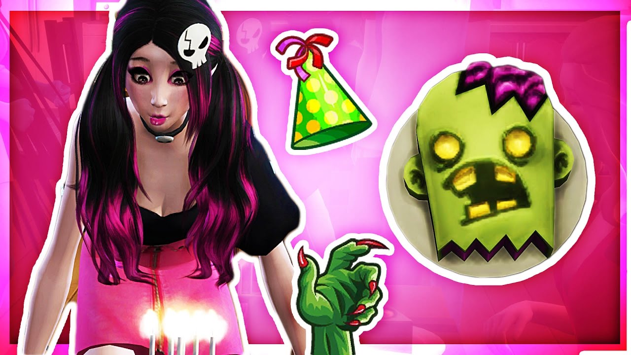 ZOMBIE BIRTHDAY PARTY // The Sims 4: Monster High (Part 42)