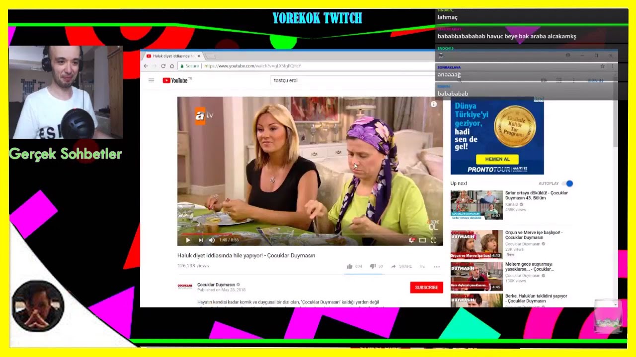 Yorekok Cocuklar Duymasının İzliyor