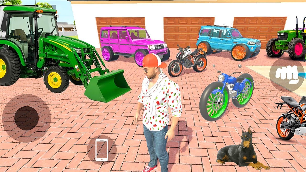 Franklin Ne Naya Tractor Purchase Krliya 💥🤩 Indian Theft Auto Simulator Game 🎮🎯