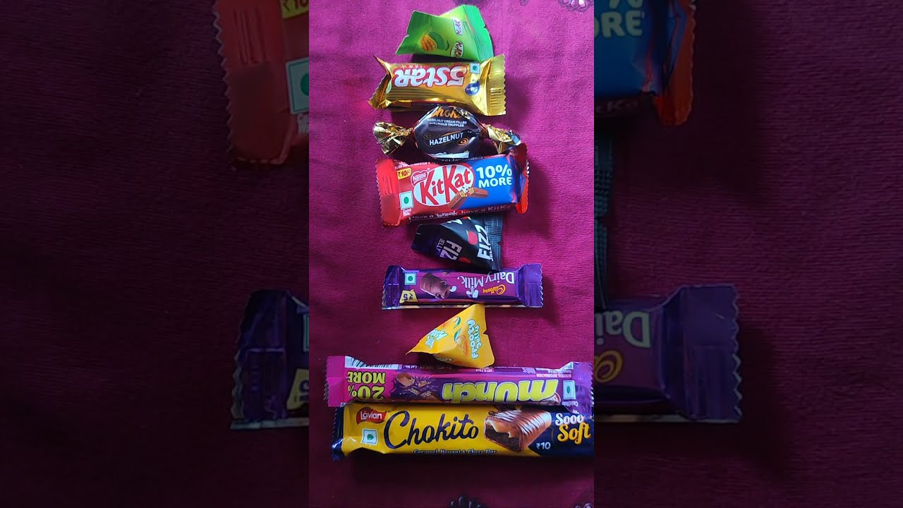 Mr Audience #5star #dairymilk #viral #shortsfeed #chokito #munch #kitkat #Hazelnut  Popular Candys 