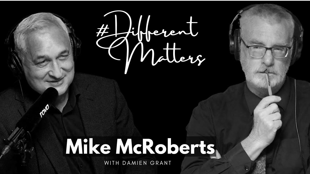 Mike McRoberts on Different Matters, reflections in the water, Maori and Speaking my Language.