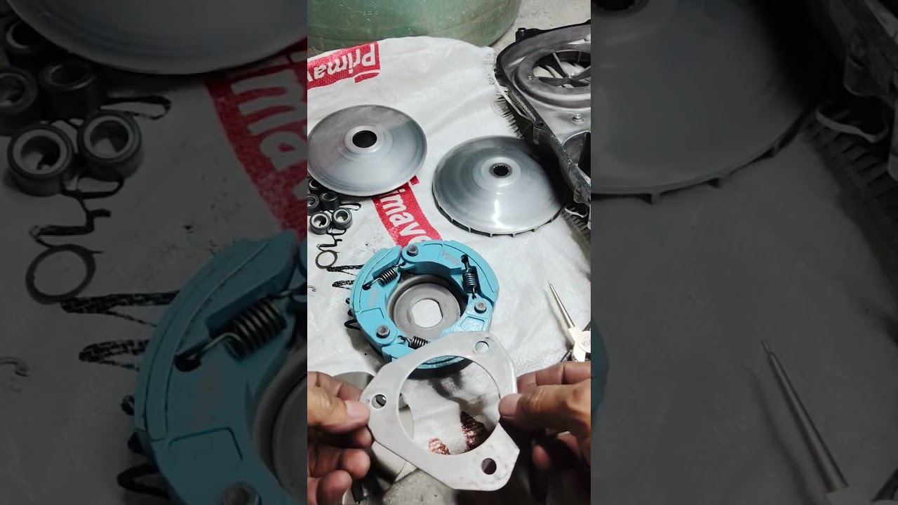 Linis ng cvt at mag assemble aerox #kuyajoelmotovlog