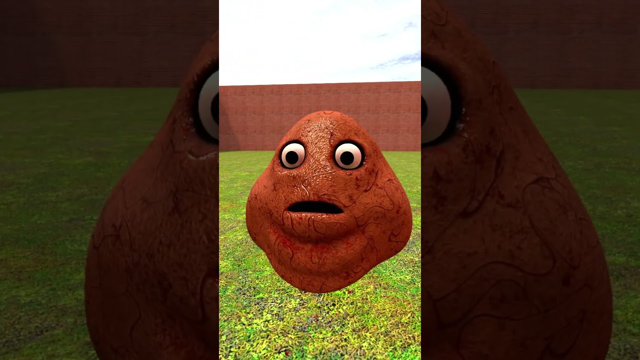 😈🍐🏃‍♂️ EVIL POU WANT EAT NORMAL POU AND HE RUN AWAY