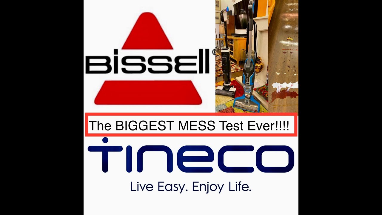 Bissell Crossave & Tineco Floor 1 S3 Biggest Mess Test In The World*
