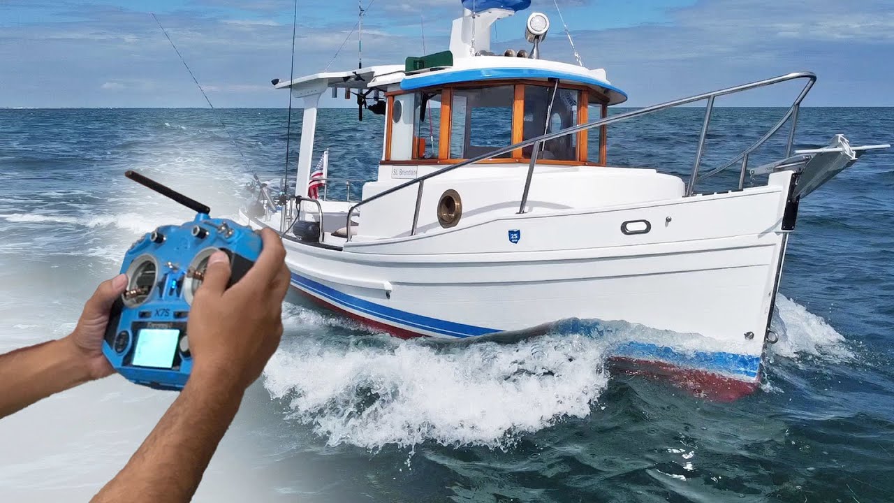 Я купил самый большой радиоуправляемый буксир!