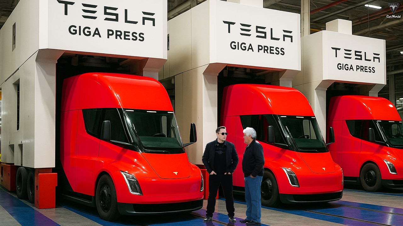 Это случилось! Илон Маск раскрыл секрет: Tesla Semi 2026 года наконец-то выйдет в ноябре, экономи...