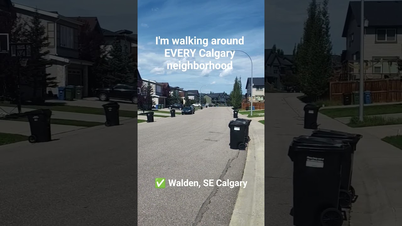 WALKING EVERY CALGARY NEIGHBORHOOD: Walden #calgary #calgaryneighborhoods #cnek #yyc #secalgary