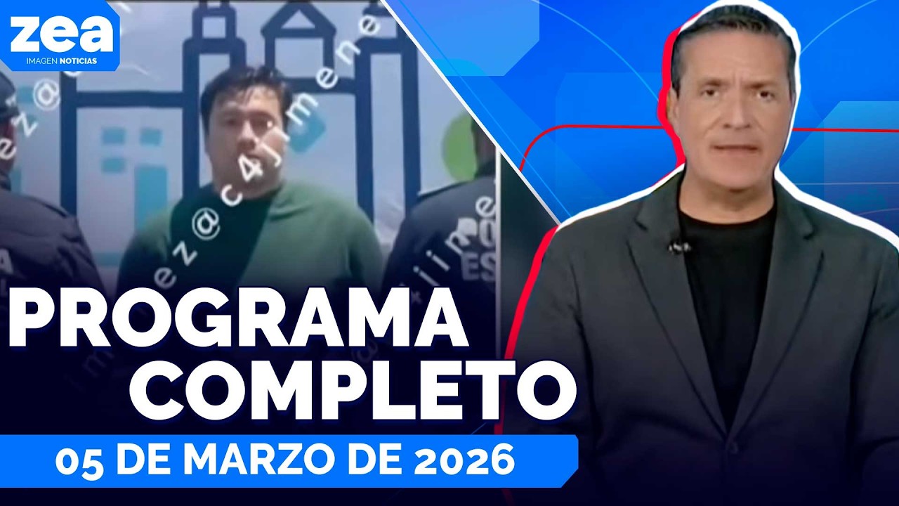 Noticias con Francisco Zea | Programa completo 05 de marzo de 2026