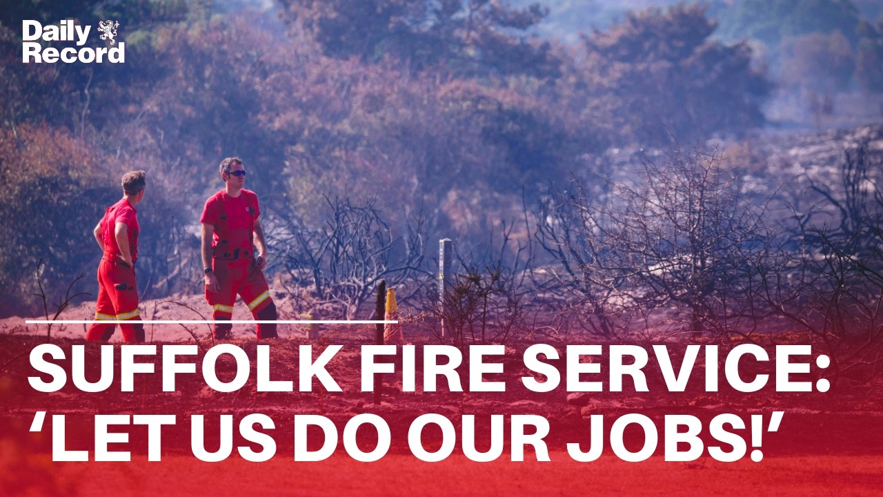 Fire Service issue warning to public as Suffolk Fires cause '150 hectares of damage'